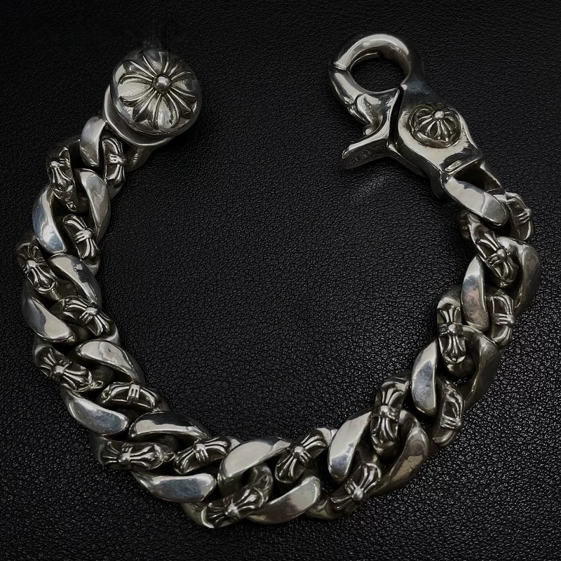 Chrome Hearts Cross Ring - Gothic 925 Sterling Silver Jewelry | David Studio