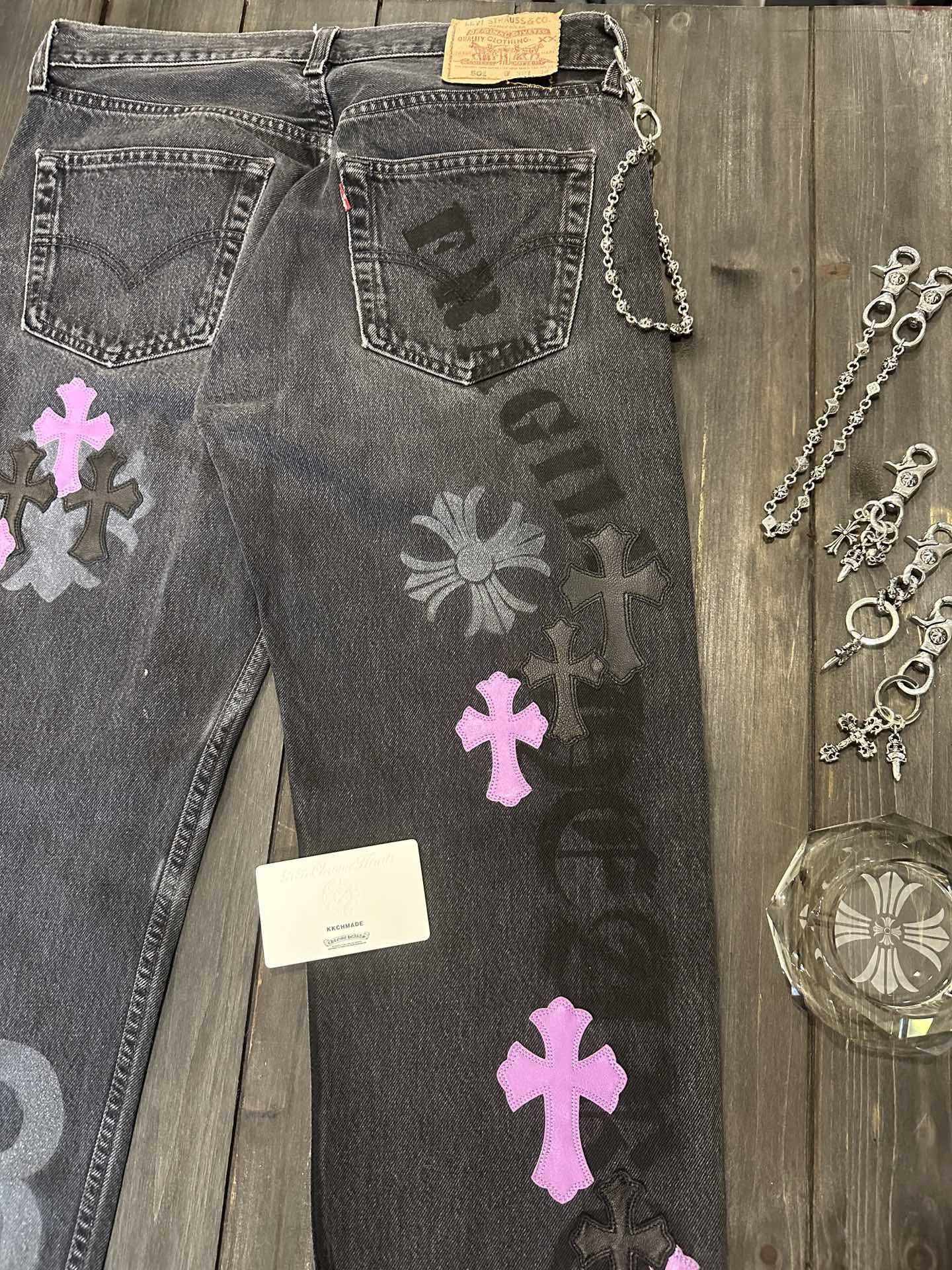 Chrome Hearts Cross Ring - Gothic 925 Sterling Silver Jewelry | David Studio