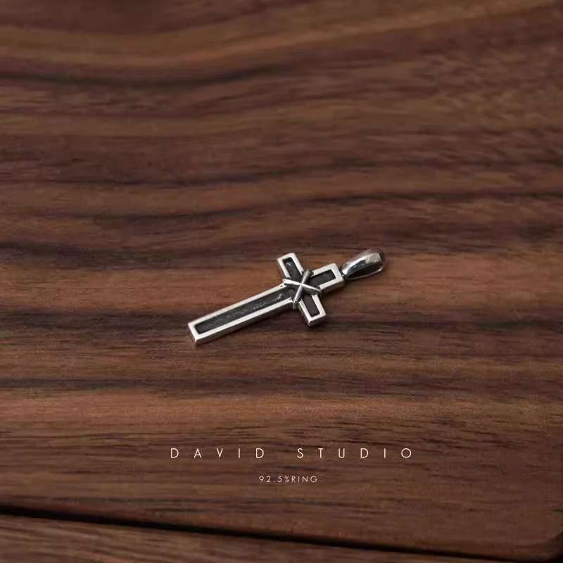 Chrome Hearts Cross Ring - Gothic 925 Sterling Silver Jewelry | David Studio