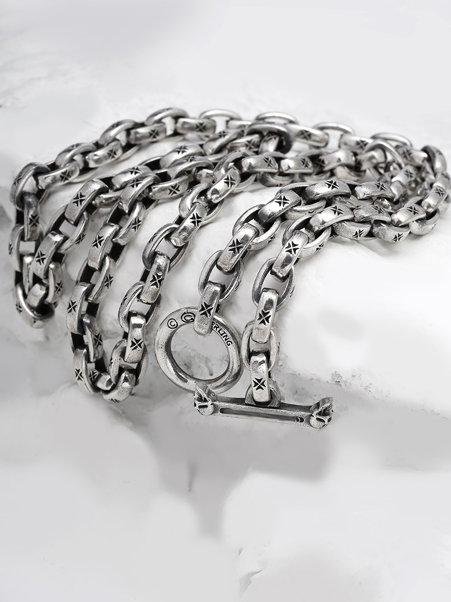 Chrome Hearts Cross Ring - Gothic 925 Sterling Silver Jewelry | David Studio