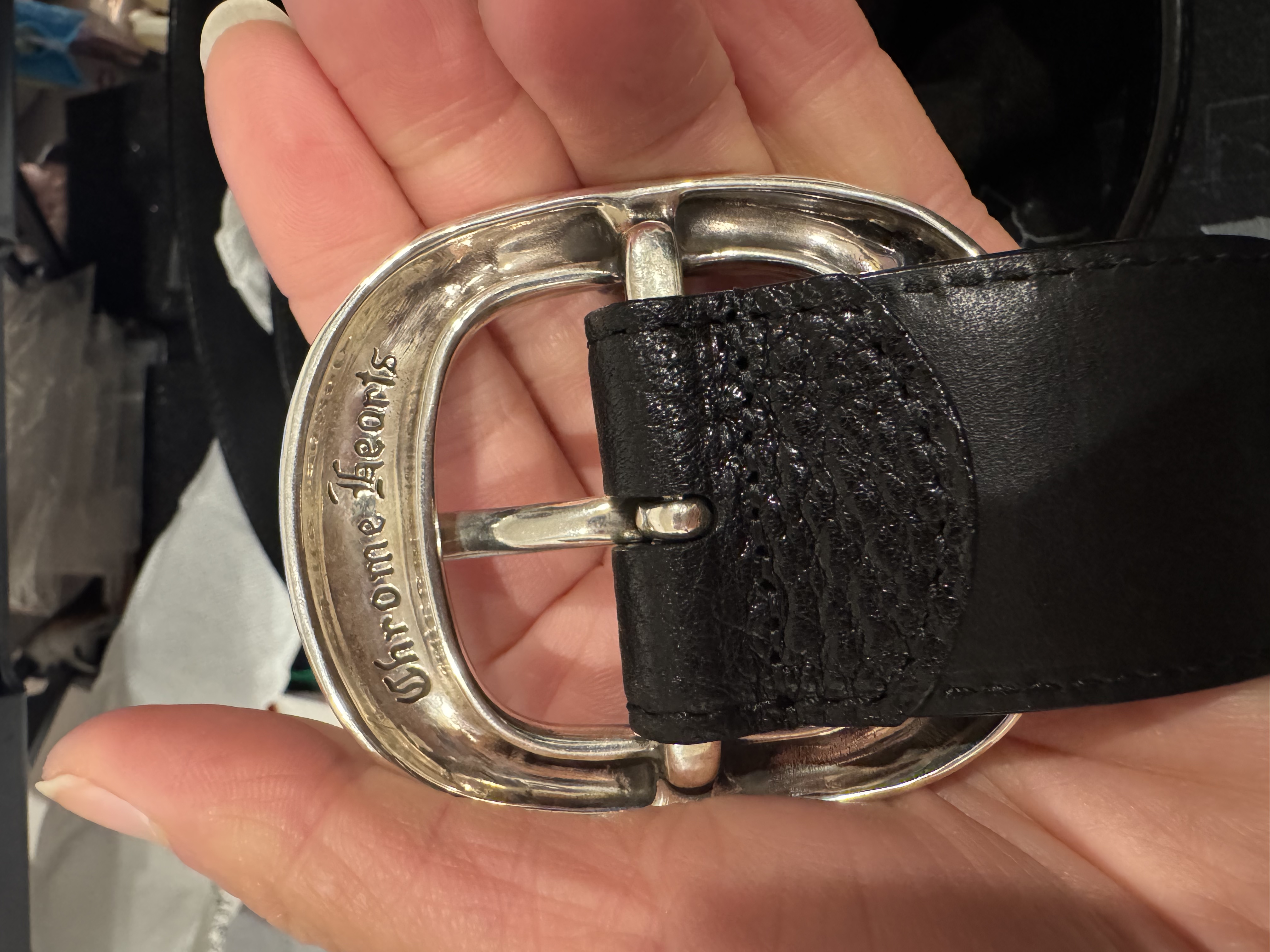 Chrome Hearts Cross Ring - Gothic 925 Sterling Silver Jewelry | David Studio