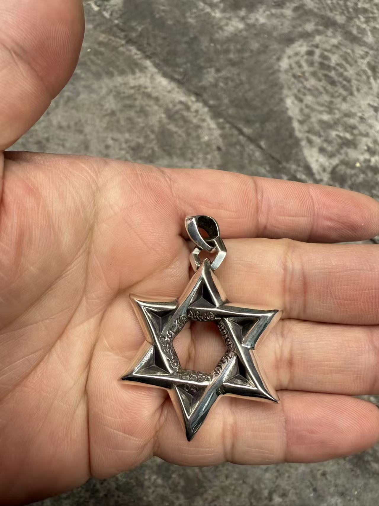 Chrome Hearts Cross Ring - Gothic 925 Sterling Silver Jewelry | David Studio