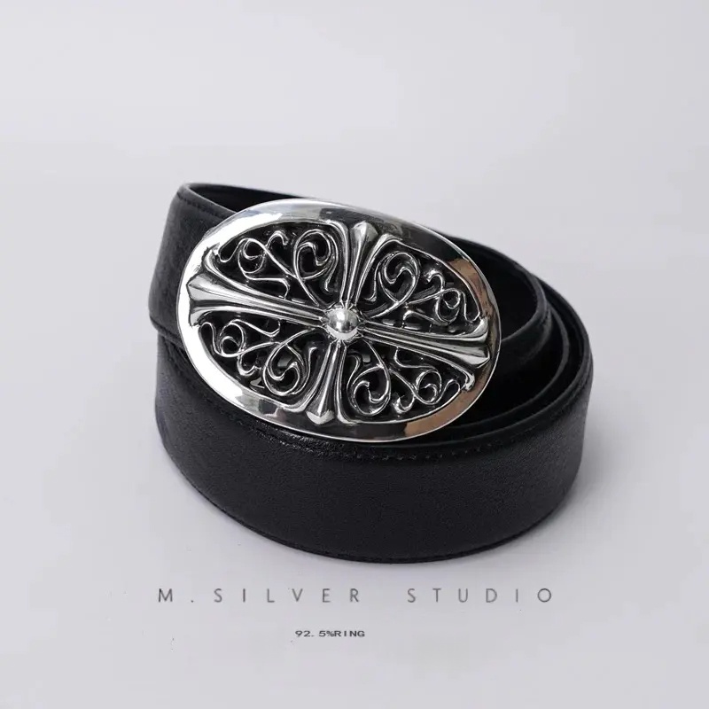 Chrome Hearts Cross Ring - Gothic 925 Sterling Silver Jewelry | David Studio