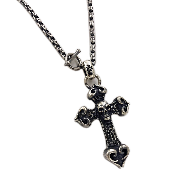 Chrome Hearts Cross Ring - Gothic 925 Sterling Silver Jewelry | David Studio