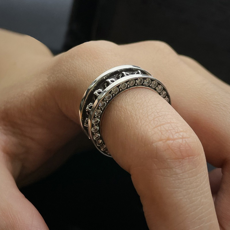 Chrome Hearts Cross Ring - Gothic 925 Sterling Silver Jewelry | David Studio