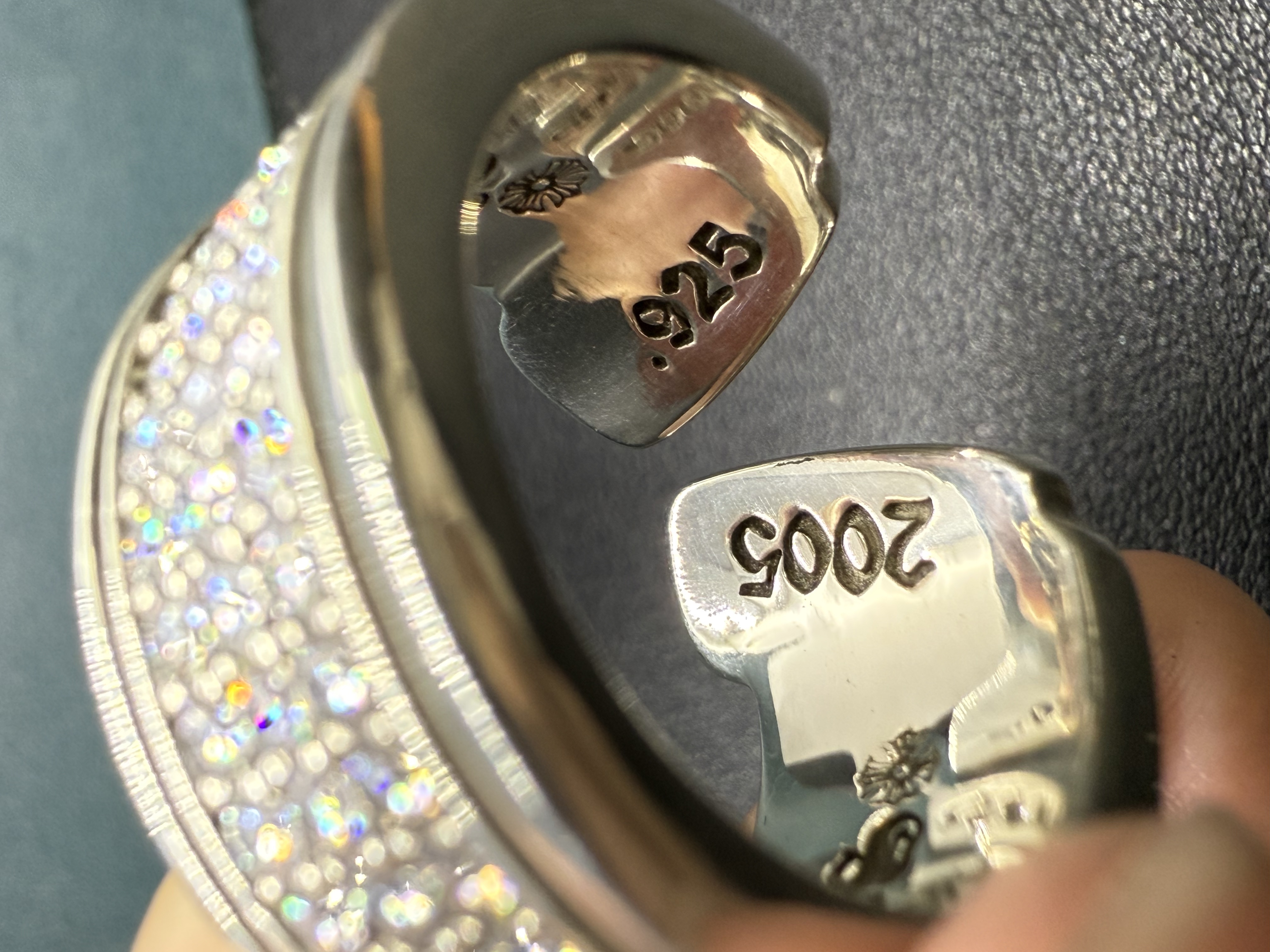 Chrome Hearts Cross Ring - Gothic 925 Sterling Silver Jewelry | David Studio