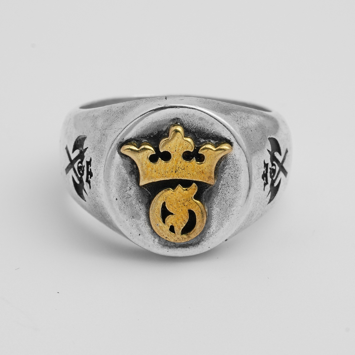 Chrome Hearts Cross Ring - Gothic 925 Sterling Silver Jewelry | David Studio