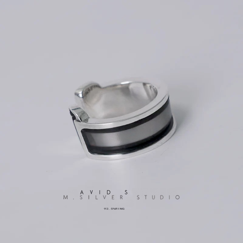 Chrome Hearts Cross Ring - Gothic 925 Sterling Silver Jewelry | David Studio