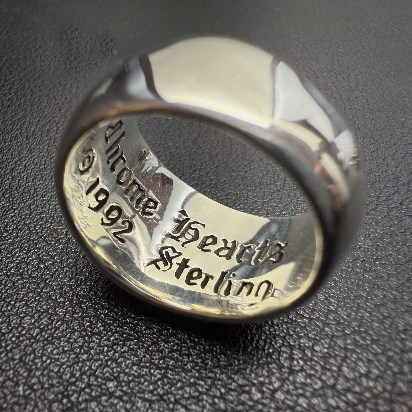 Chrome Hearts Cross Ring - Gothic 925 Sterling Silver Jewelry | David Studio