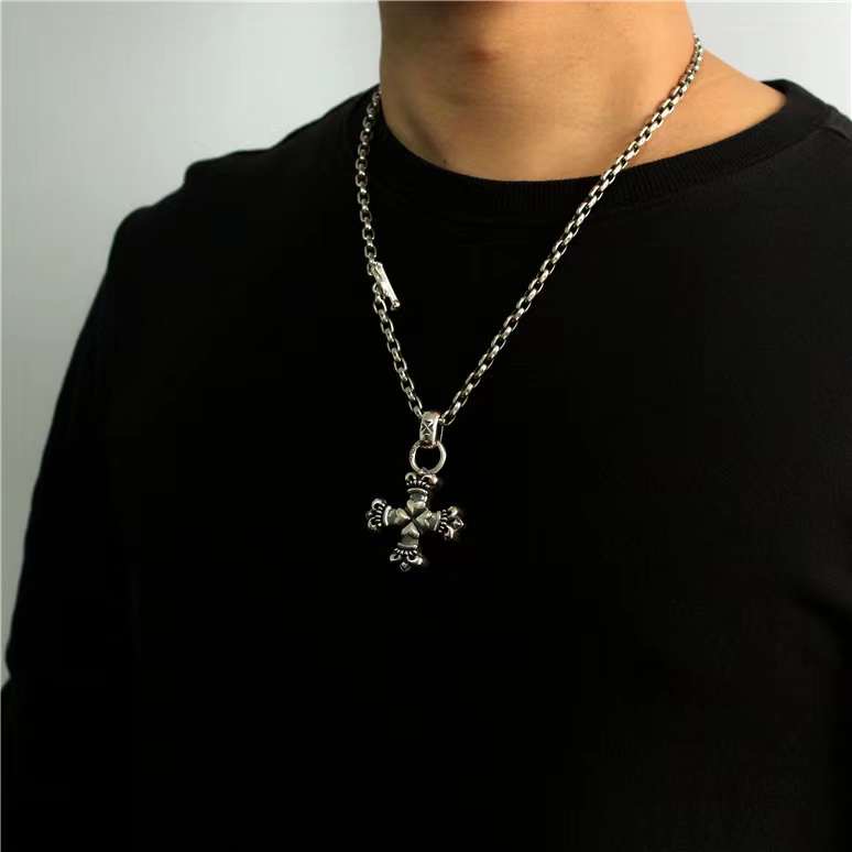 Chrome Hearts Cross Ring - Gothic 925 Sterling Silver Jewelry | David Studio