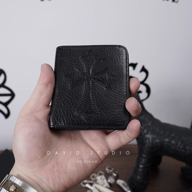 Chrome Hearts Cross Ring - Gothic 925 Sterling Silver Jewelry | David Studio