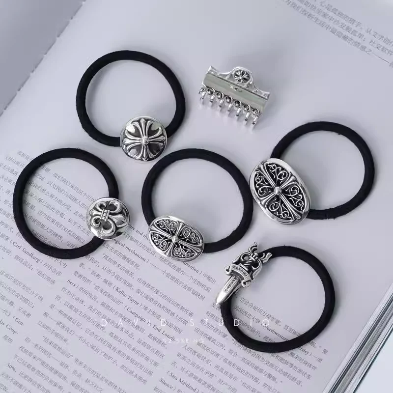 Chrome Hearts Cross Ring - Gothic 925 Sterling Silver Jewelry | David Studio