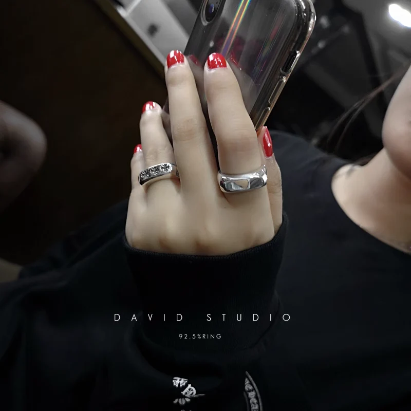 Chrome Hearts Cross Ring - Gothic 925 Sterling Silver Jewelry | David Studio