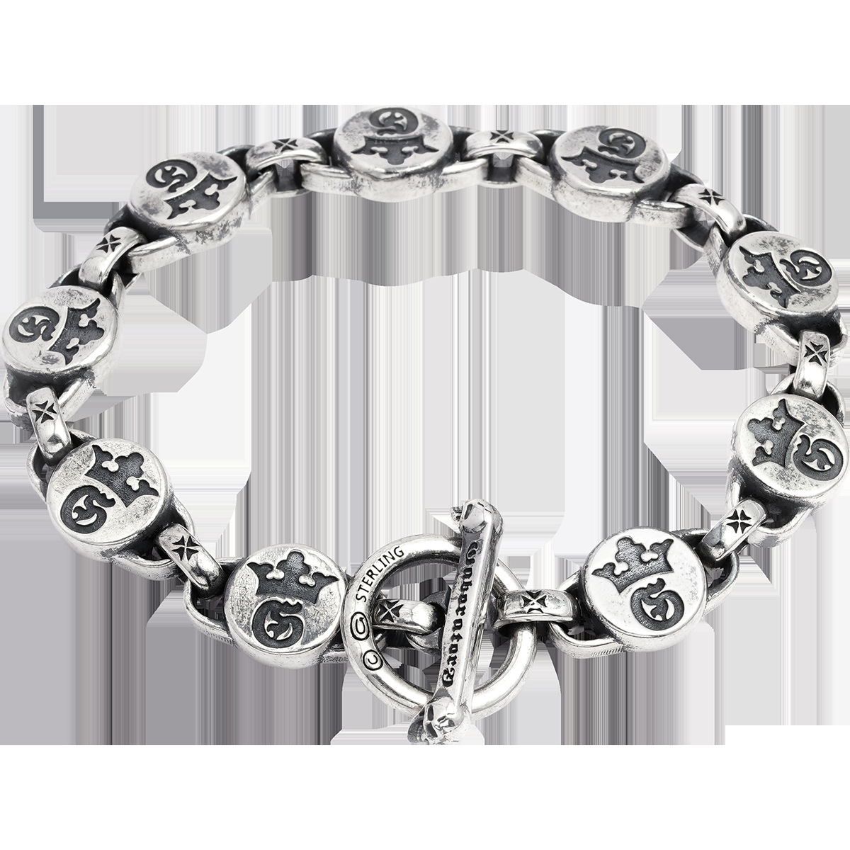 Chrome Hearts Cross Ring - Gothic 925 Sterling Silver Jewelry | David Studio