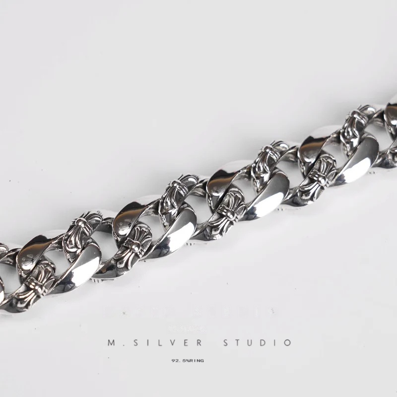 Chrome Hearts Cross Ring - Gothic 925 Sterling Silver Jewelry | David Studio