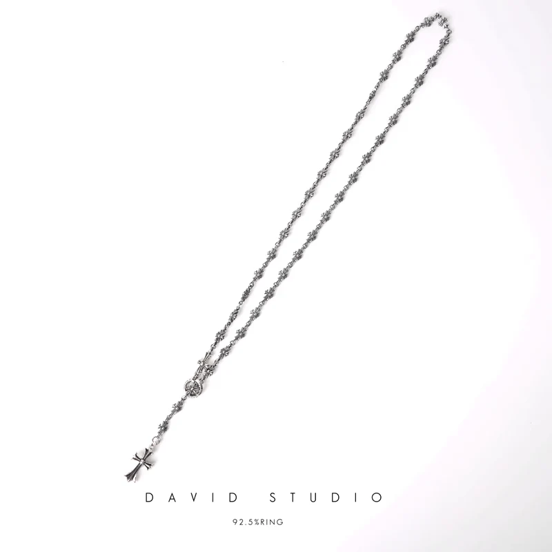 Chrome Hearts Cross Ring - Gothic 925 Sterling Silver Jewelry | David Studio