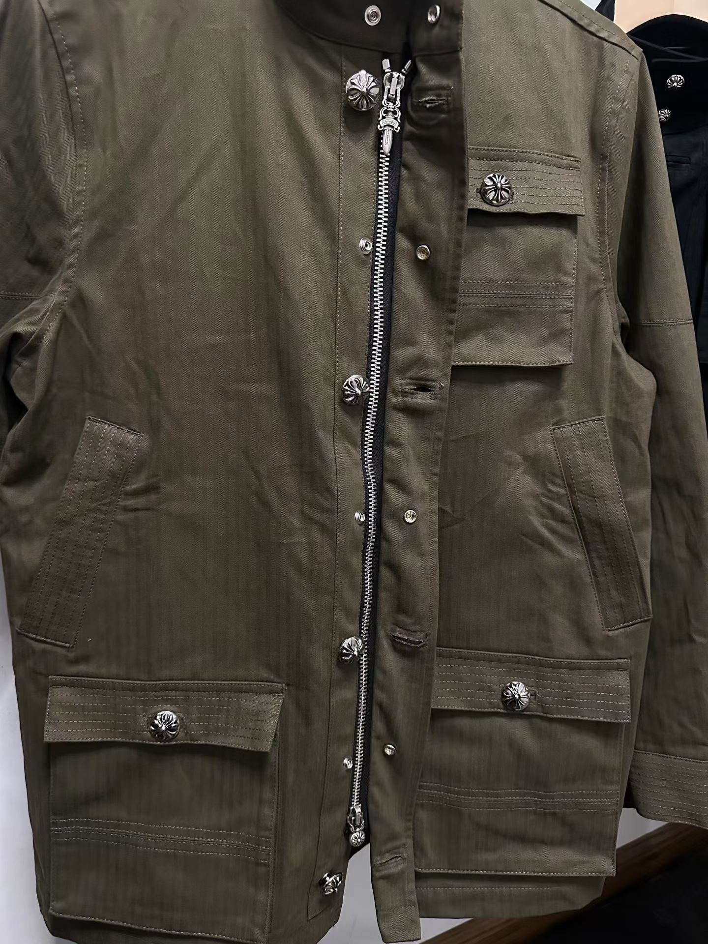 Chrome Hearts Cross Ring - Gothic 925 Sterling Silver Jewelry | David Studio