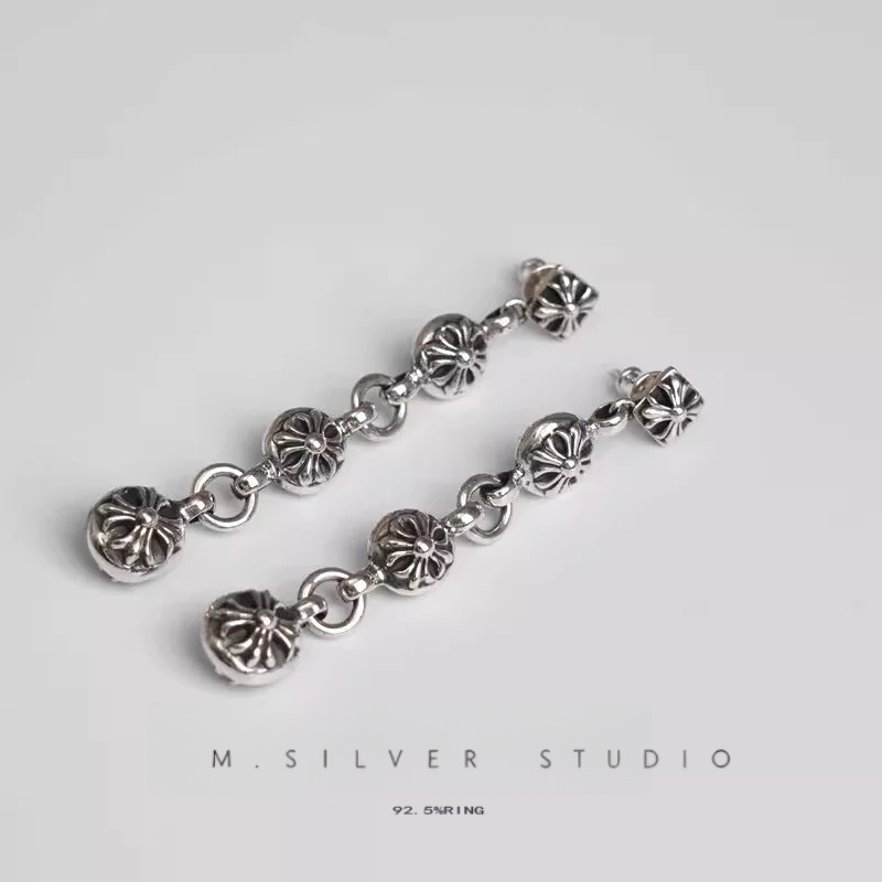 Chrome Hearts Cross Ring - Gothic 925 Sterling Silver Jewelry | David Studio