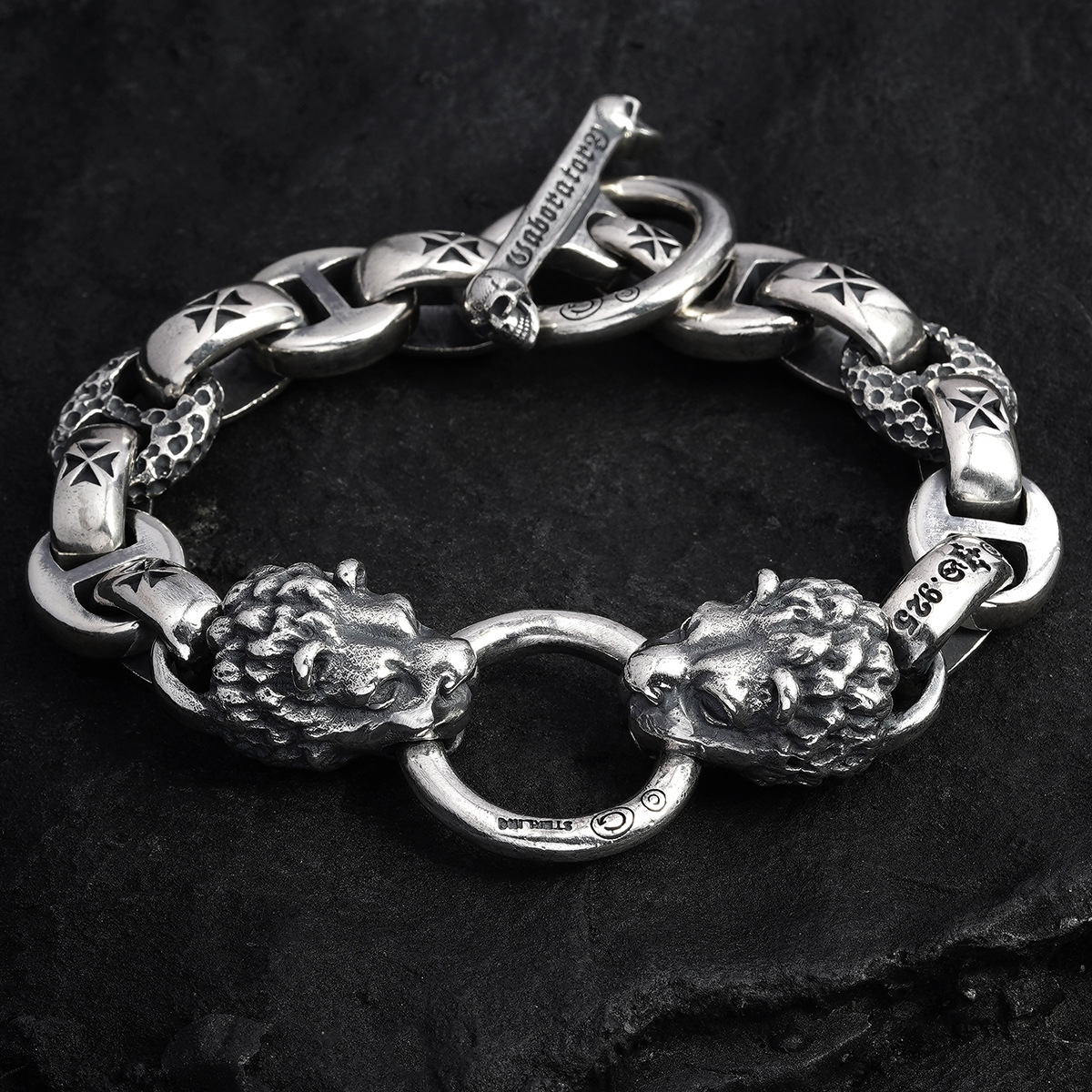 Chrome Hearts Cross Ring - Gothic 925 Sterling Silver Jewelry | David Studio