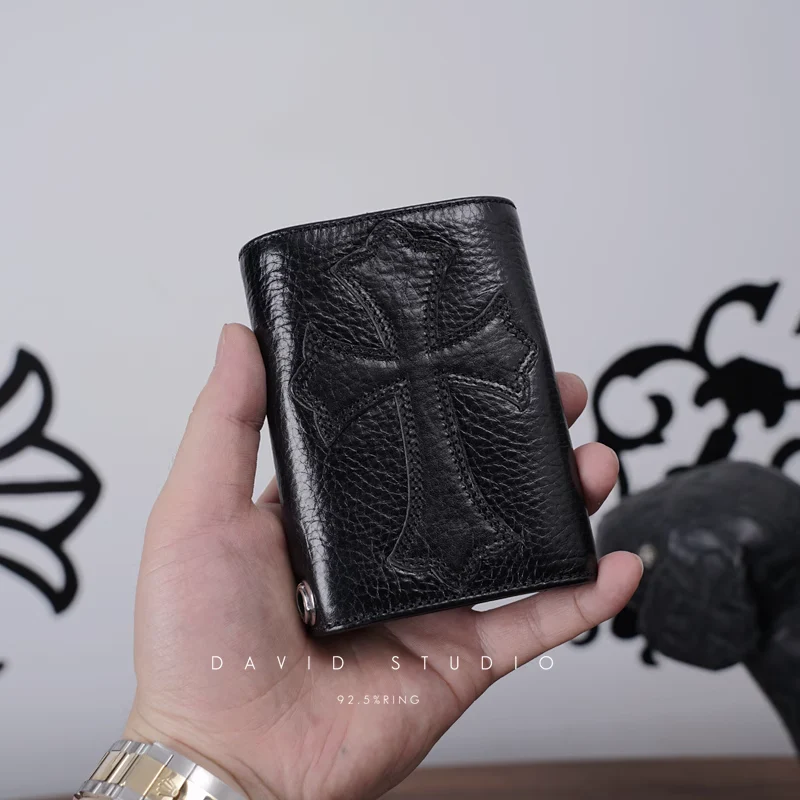 Chrome Hearts Cross Ring - Gothic 925 Sterling Silver Jewelry | David Studio