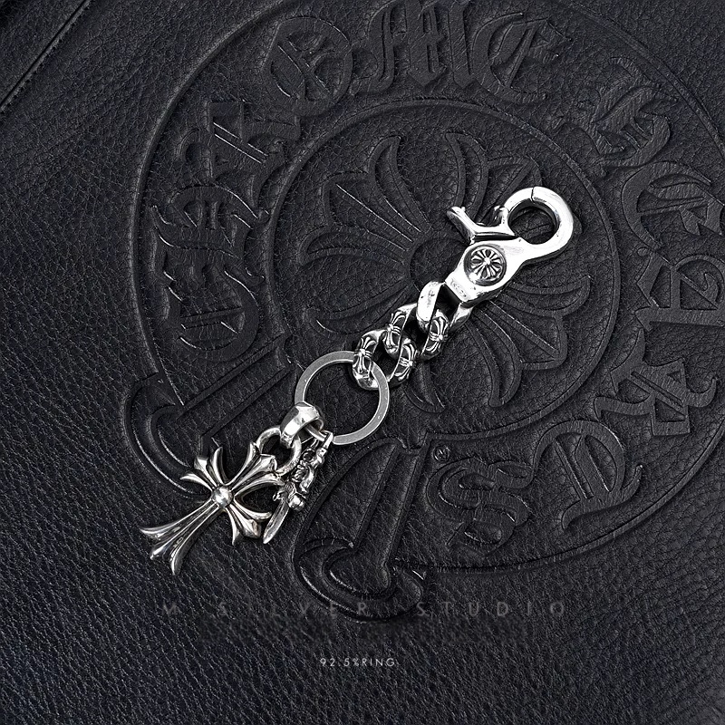 Chrome Hearts Cross Ring - Gothic 925 Sterling Silver Jewelry | David Studio