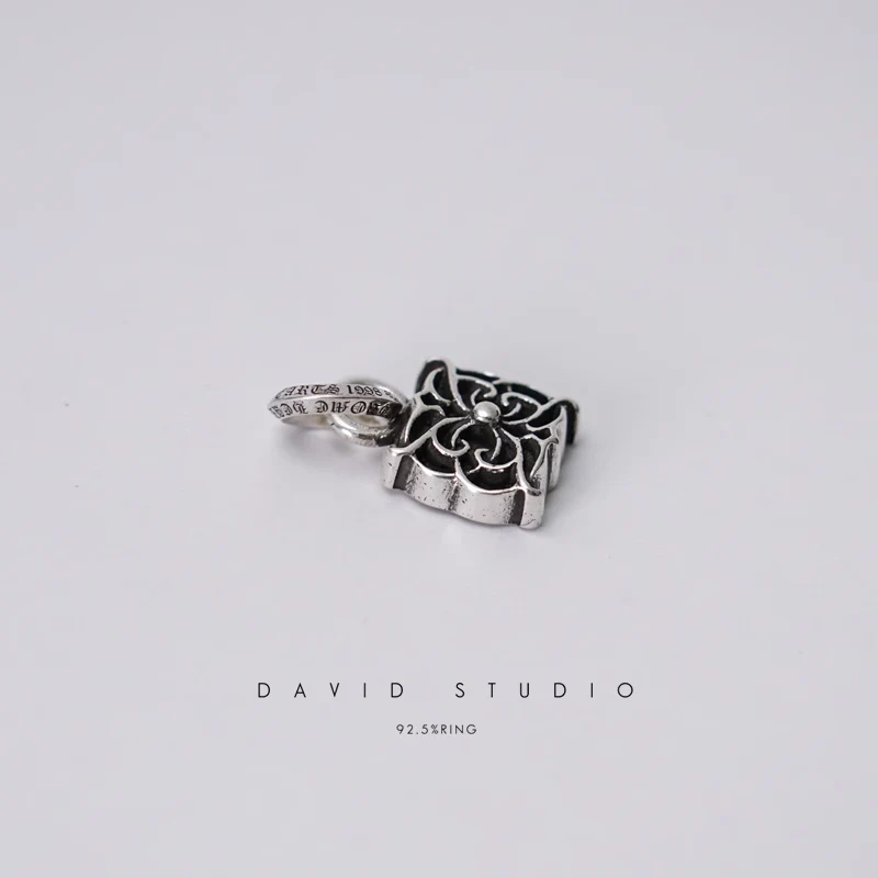 Chrome Hearts Cross Ring - Gothic 925 Sterling Silver Jewelry | David Studio