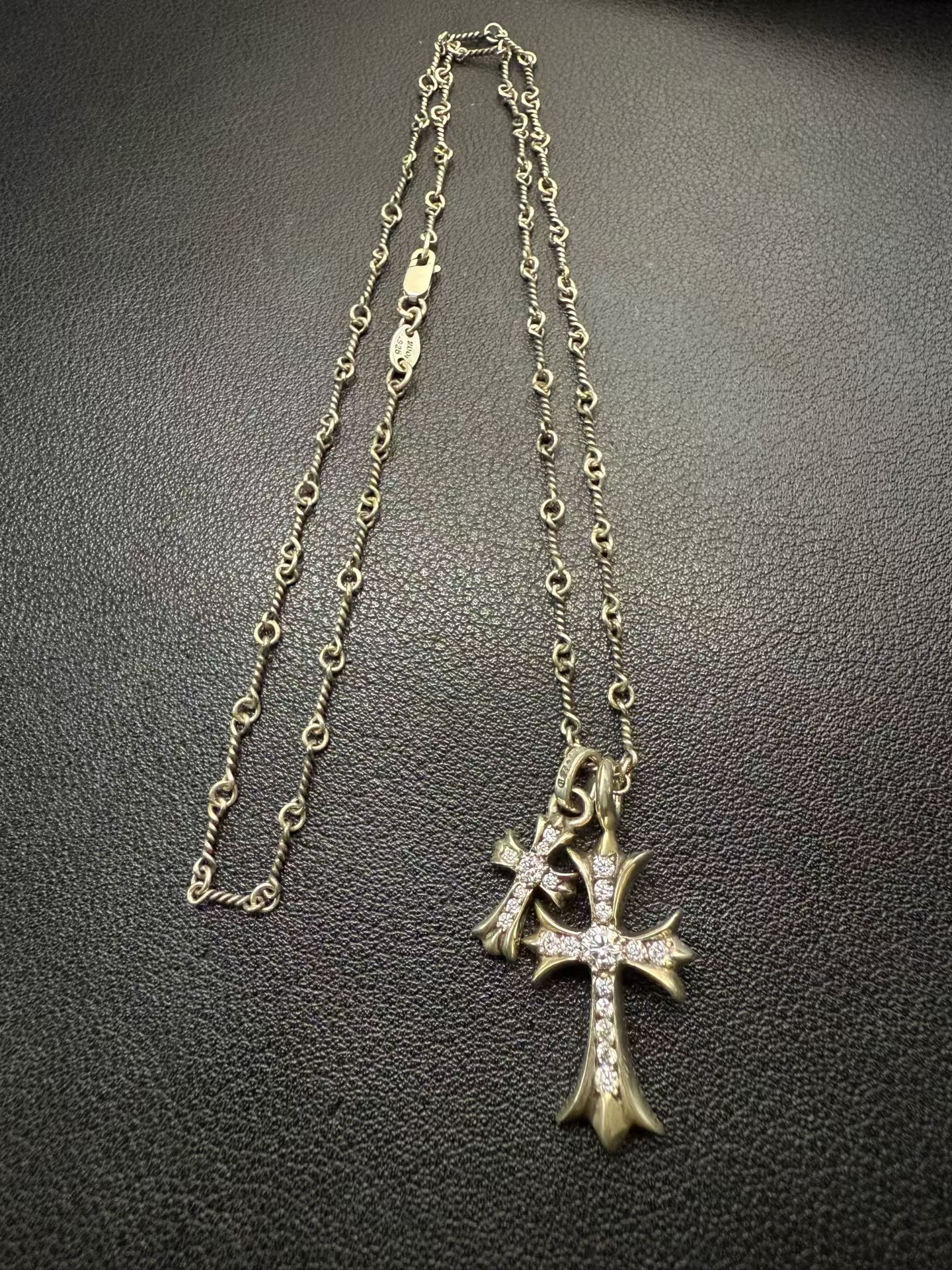 Chrome Hearts Cross Ring - Gothic 925 Sterling Silver Jewelry | David Studio