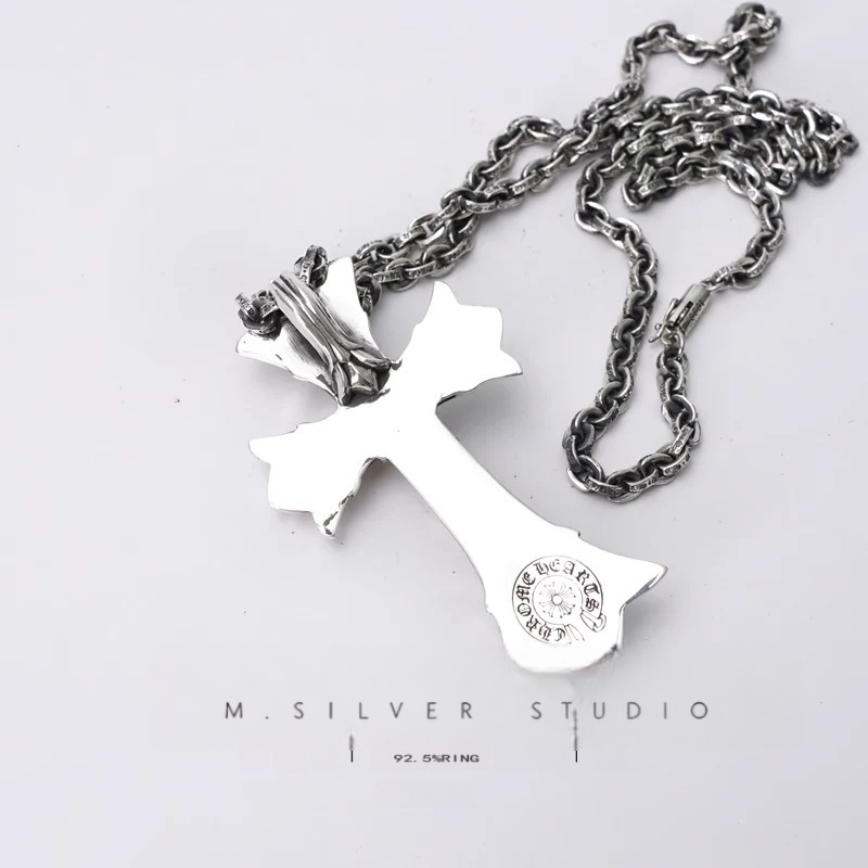 Chrome Hearts Cross Ring - Gothic 925 Sterling Silver Jewelry | David Studio