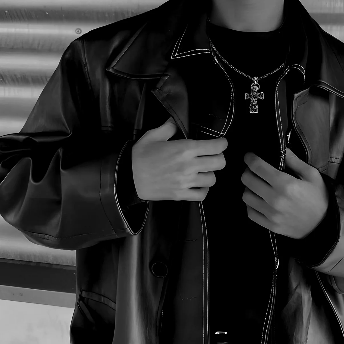 Chrome Hearts Cross Ring - Gothic 925 Sterling Silver Jewelry | David Studio