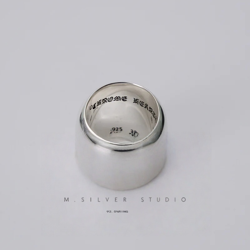 Chrome Hearts Cross Ring - Gothic 925 Sterling Silver Jewelry | David Studio