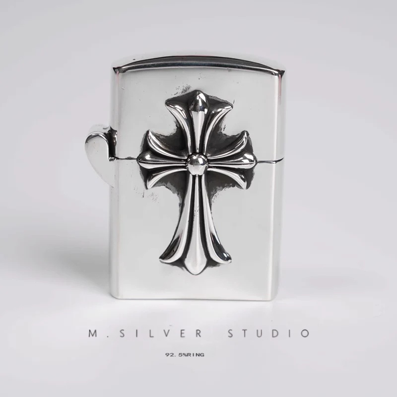 Chrome Hearts Cross Ring - Gothic 925 Sterling Silver Jewelry | David Studio