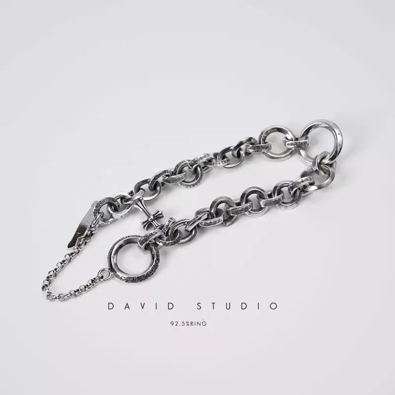Chrome Hearts Cross Ring - Gothic 925 Sterling Silver Jewelry | David Studio