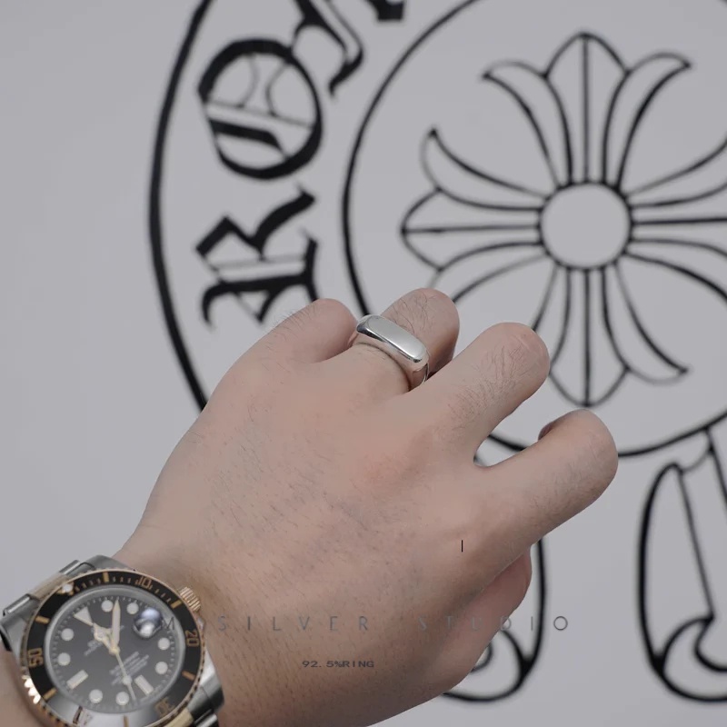 Chrome Hearts Cross Ring - Gothic 925 Sterling Silver Jewelry | David Studio