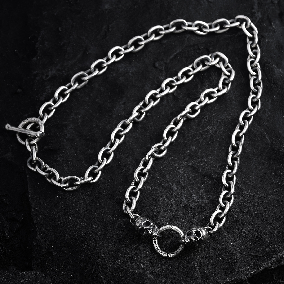 Chrome Hearts Cross Ring - Gothic 925 Sterling Silver Jewelry | David Studio