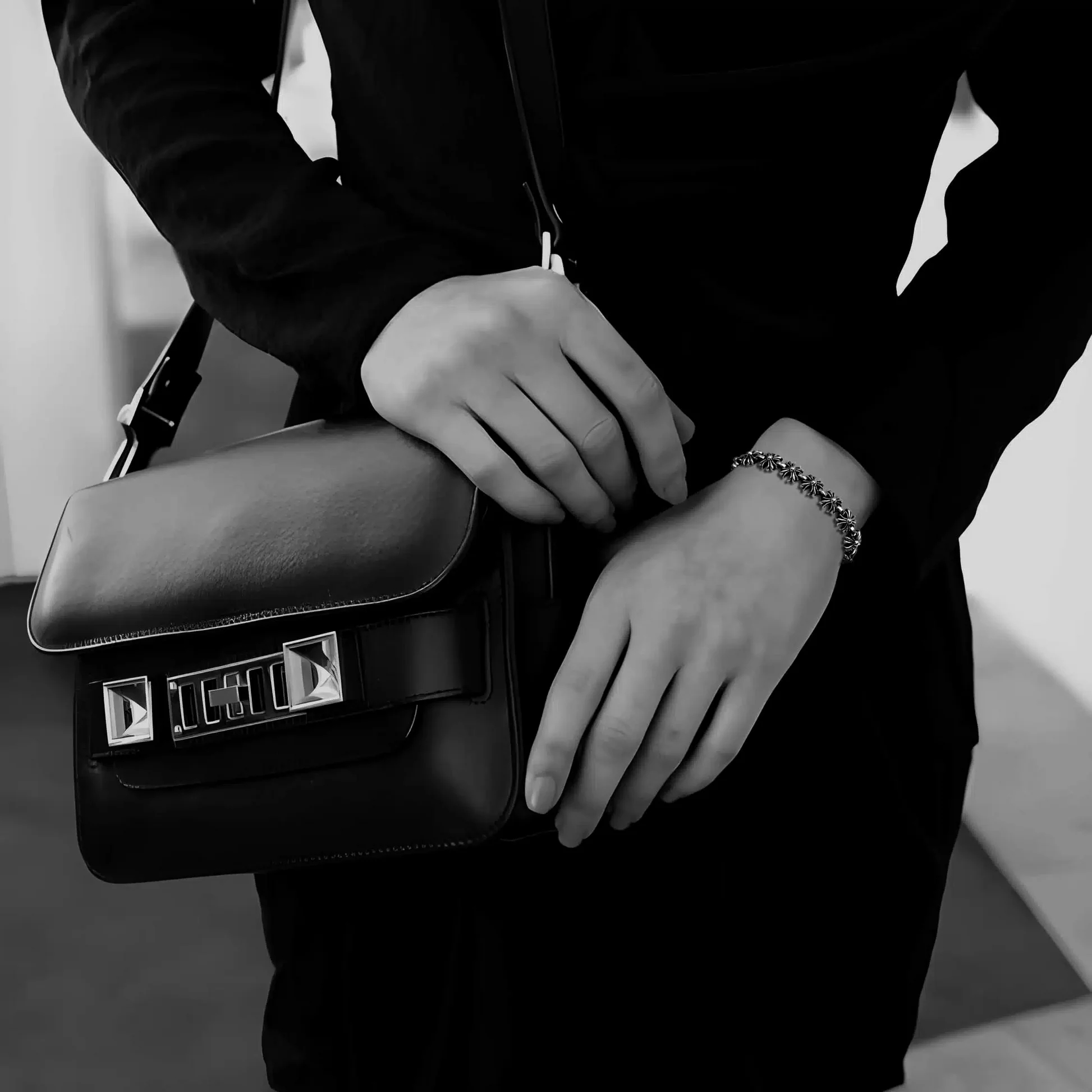 Chrome Hearts Cross Ring - Gothic 925 Sterling Silver Jewelry | David Studio