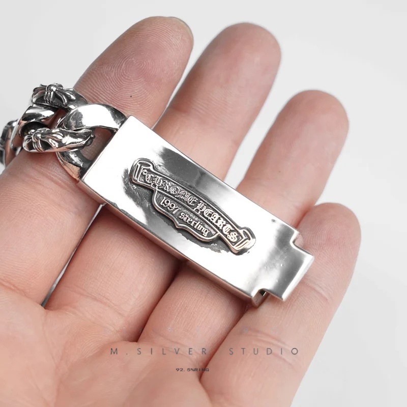 Chrome Hearts Cross Ring - Gothic 925 Sterling Silver Jewelry | David Studio