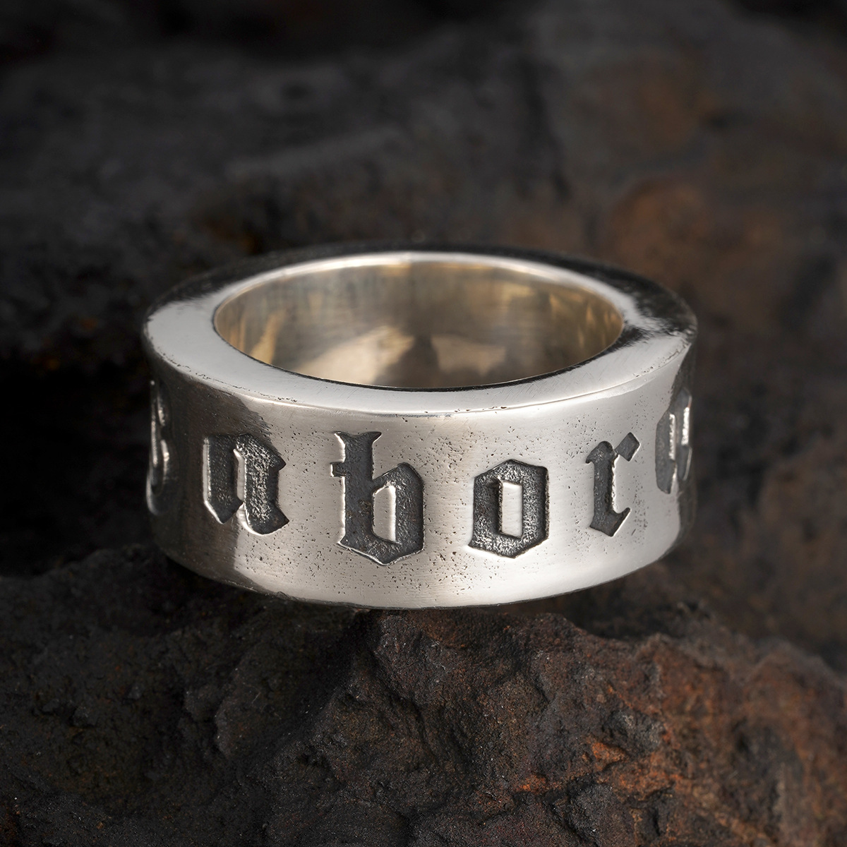 Chrome Hearts Cross Ring - Gothic 925 Sterling Silver Jewelry | David Studio