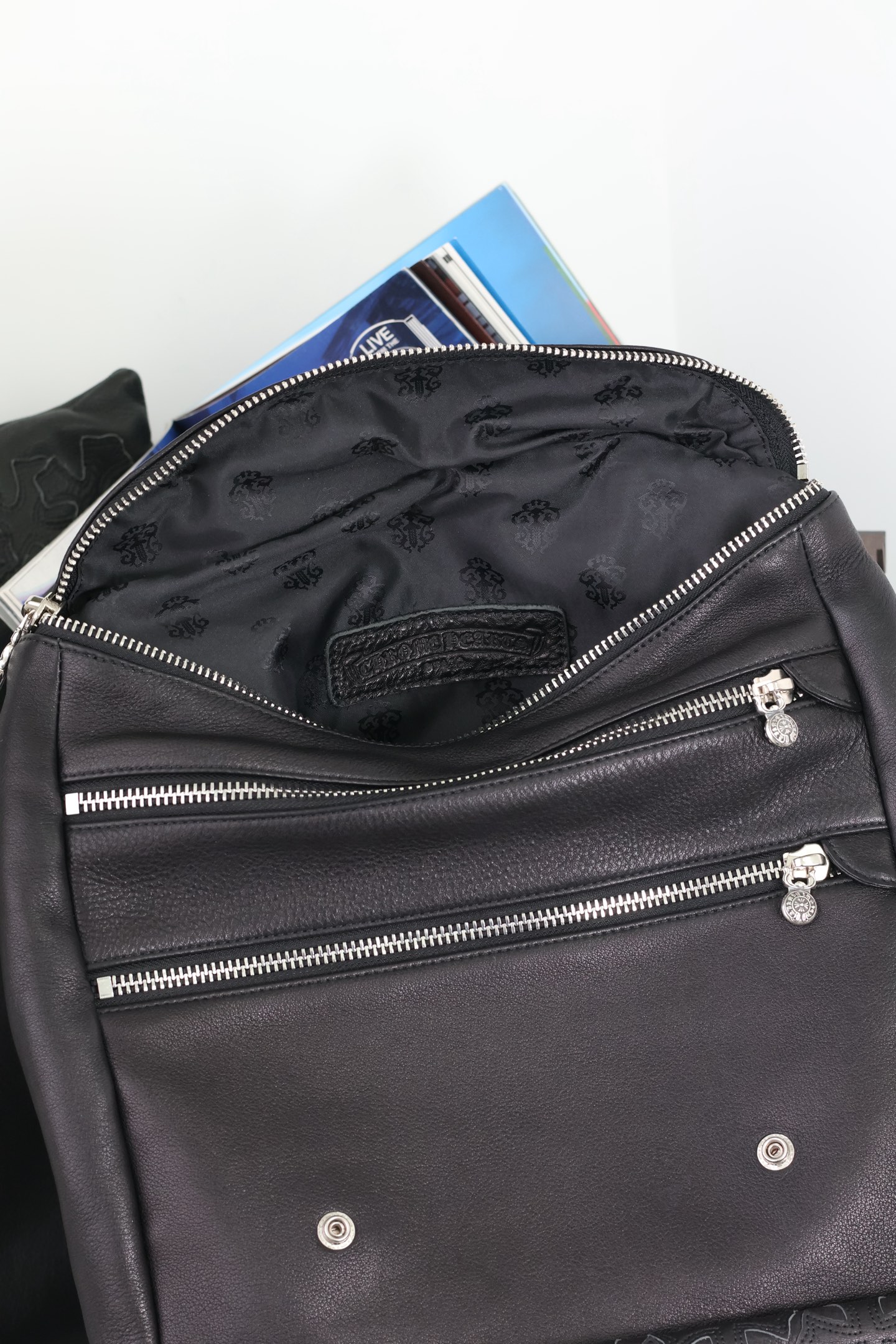 Chrome Hearts Cross Ring - Gothic 925 Sterling Silver Jewelry | David Studio