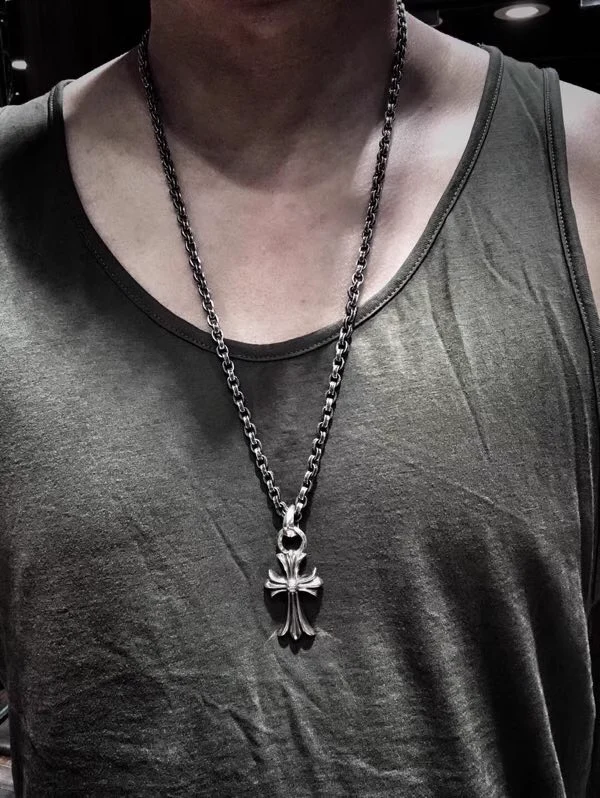 Chrome Hearts Cross Ring - Gothic 925 Sterling Silver Jewelry | David Studio