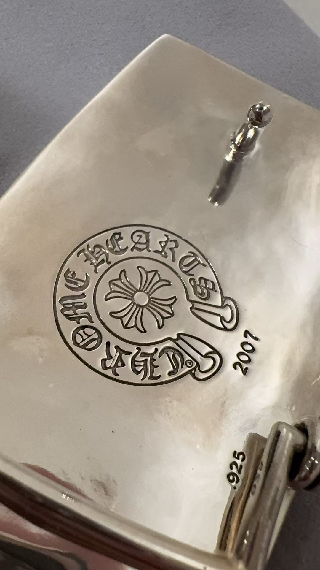 Chrome Hearts Cross Ring - Gothic 925 Sterling Silver Jewelry | David Studio