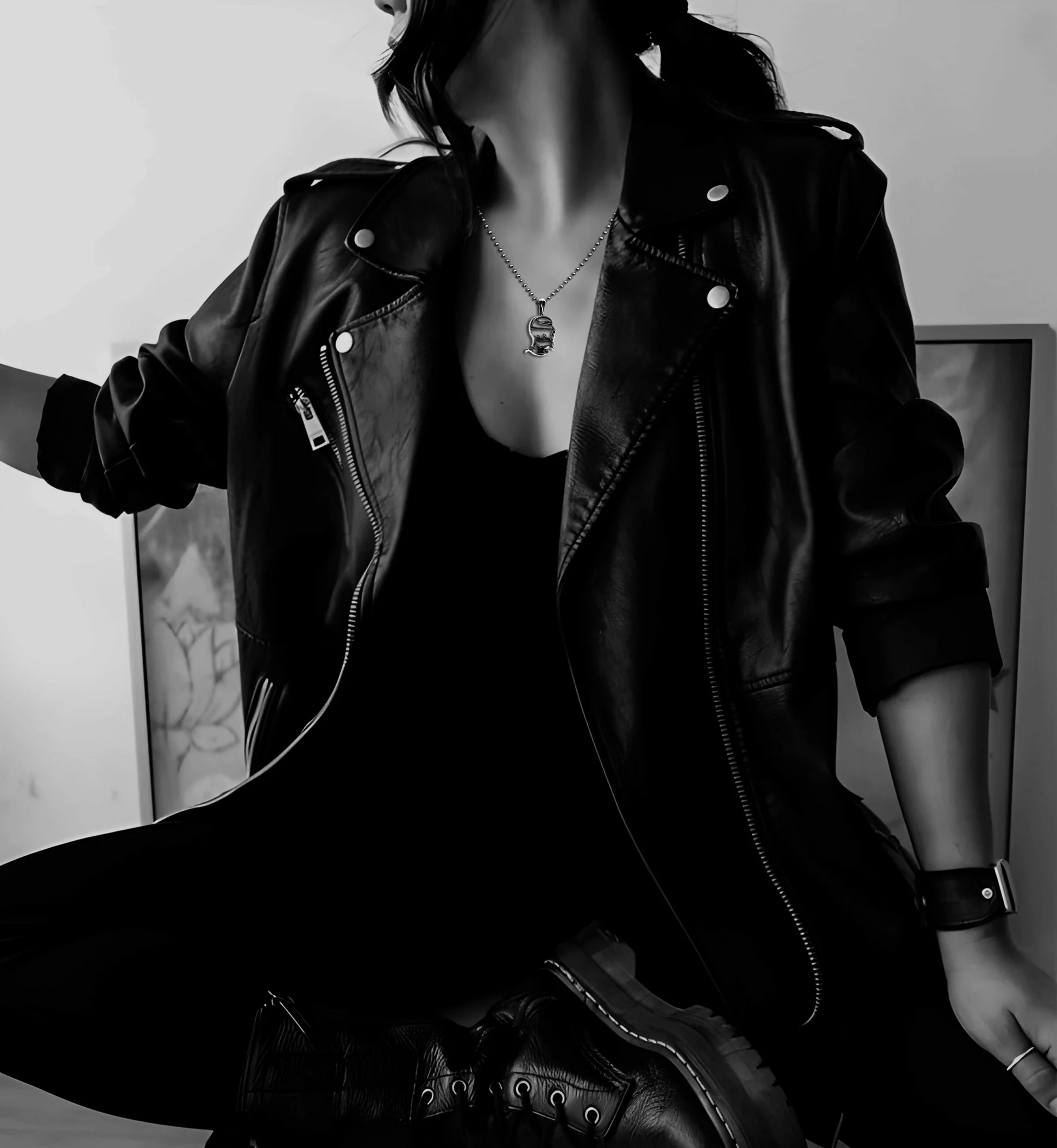 Chrome Hearts Cross Ring - Gothic 925 Sterling Silver Jewelry | David Studio