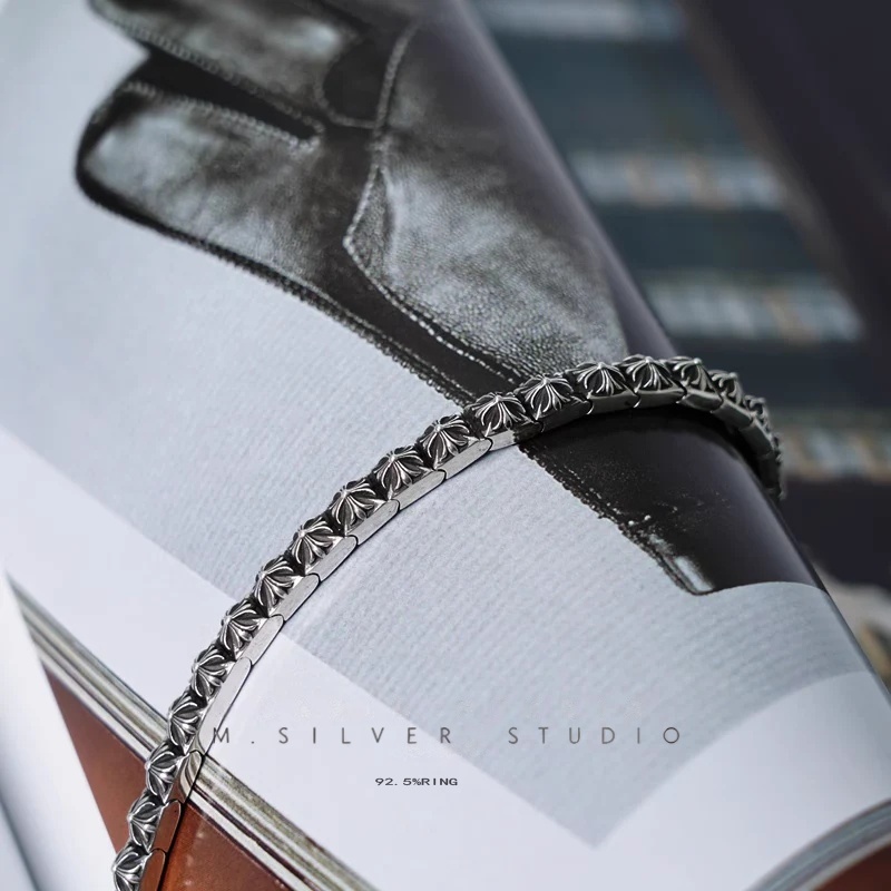 Chrome Hearts Cross Ring - Gothic 925 Sterling Silver Jewelry | David Studio