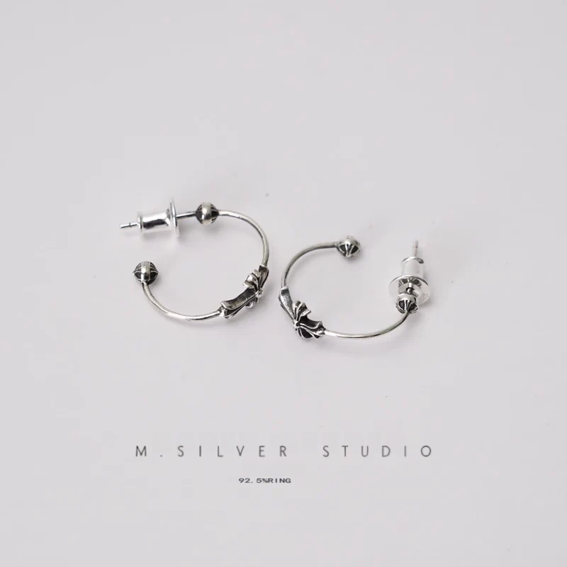 Chrome Hearts Cross Ring - Gothic 925 Sterling Silver Jewelry | David Studio