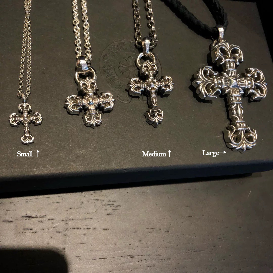 Chrome Hearts Cross Ring - Gothic 925 Sterling Silver Jewelry | David Studio