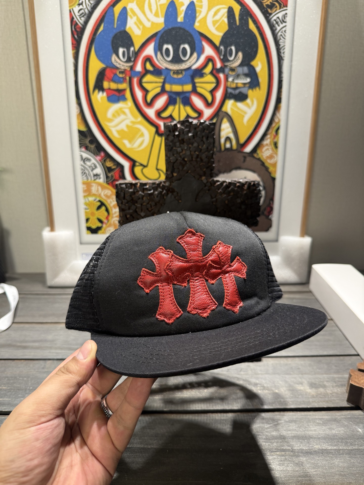 Chrome Hearts Cross Ring - Gothic 925 Sterling Silver Jewelry | David Studio