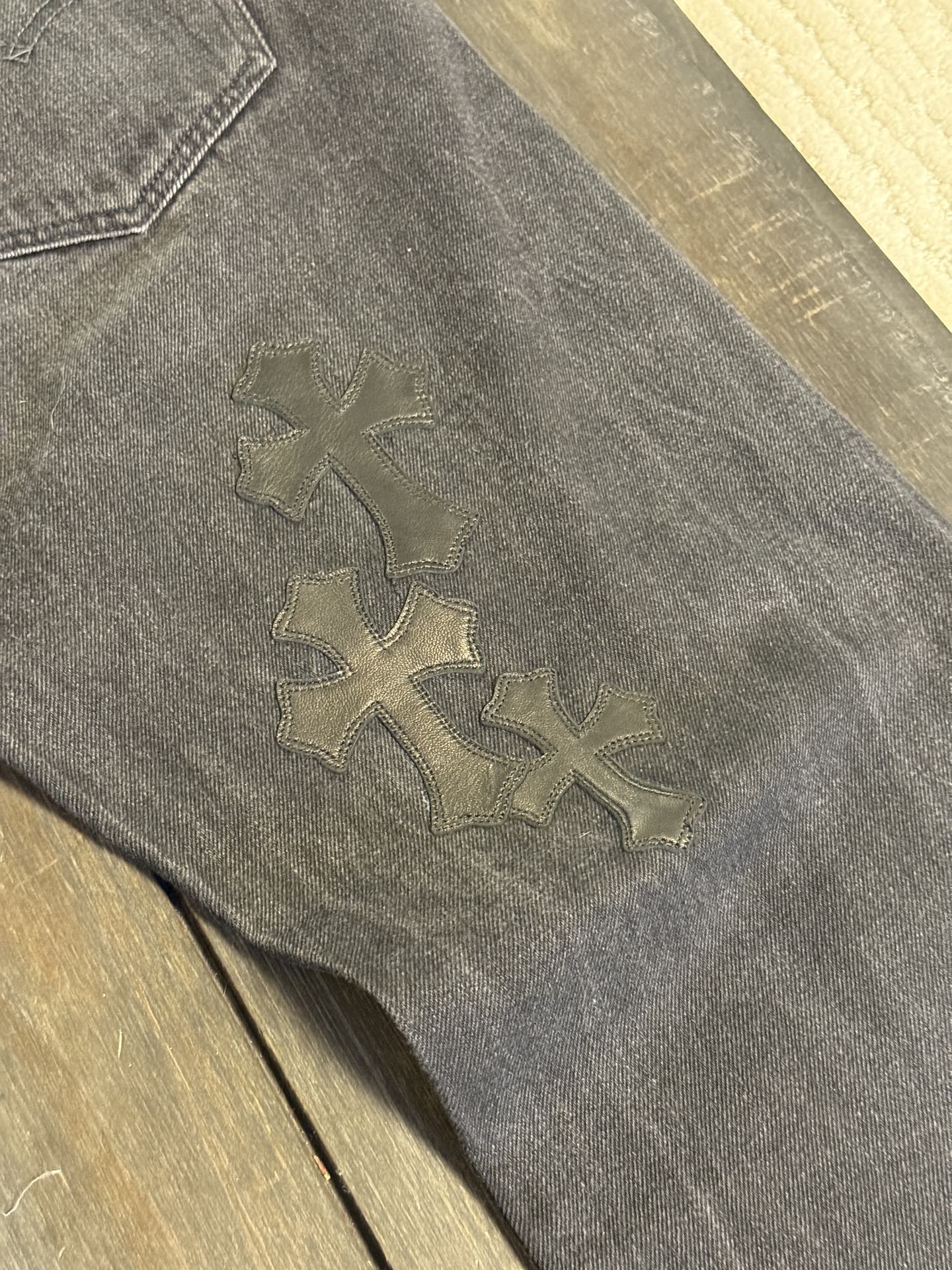 Chrome Hearts Cross Ring - Gothic 925 Sterling Silver Jewelry | David Studio