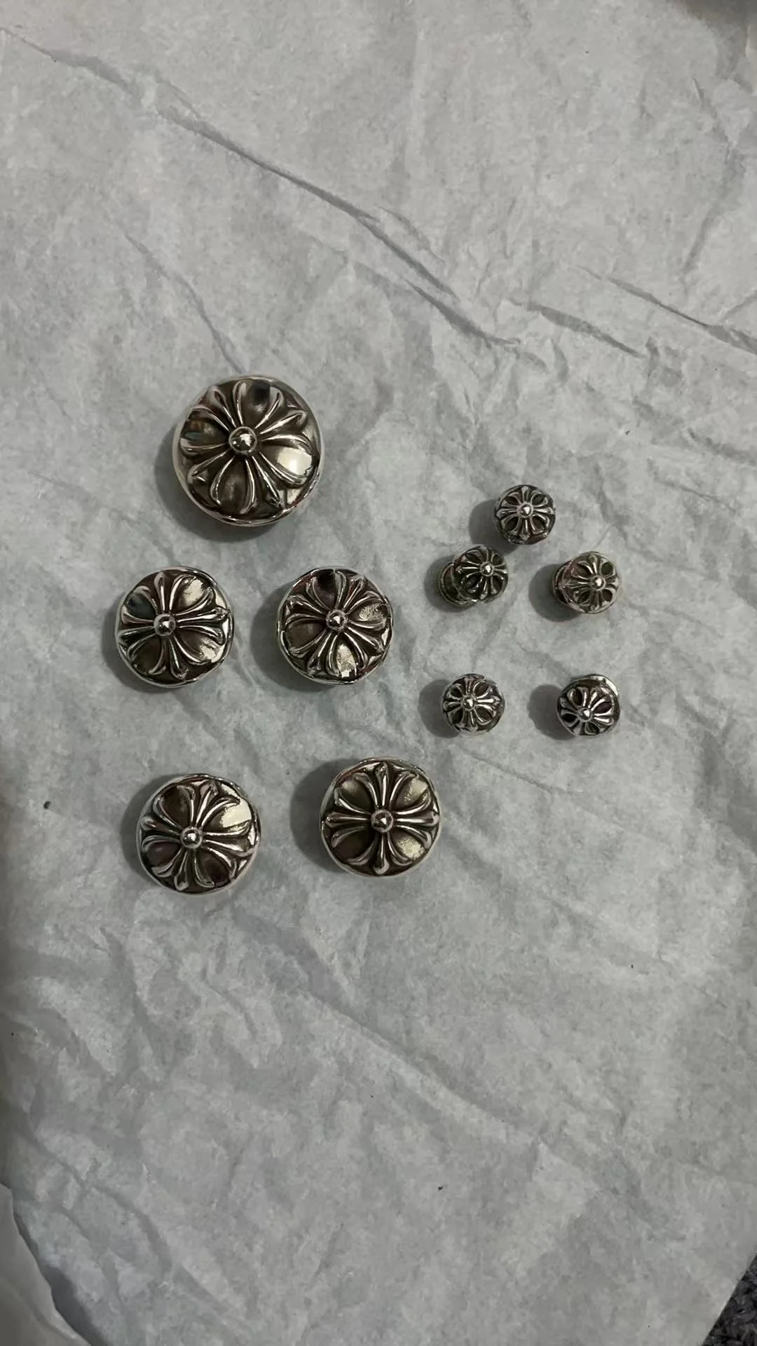 Chrome Hearts Cross Ring - Gothic 925 Sterling Silver Jewelry | David Studio