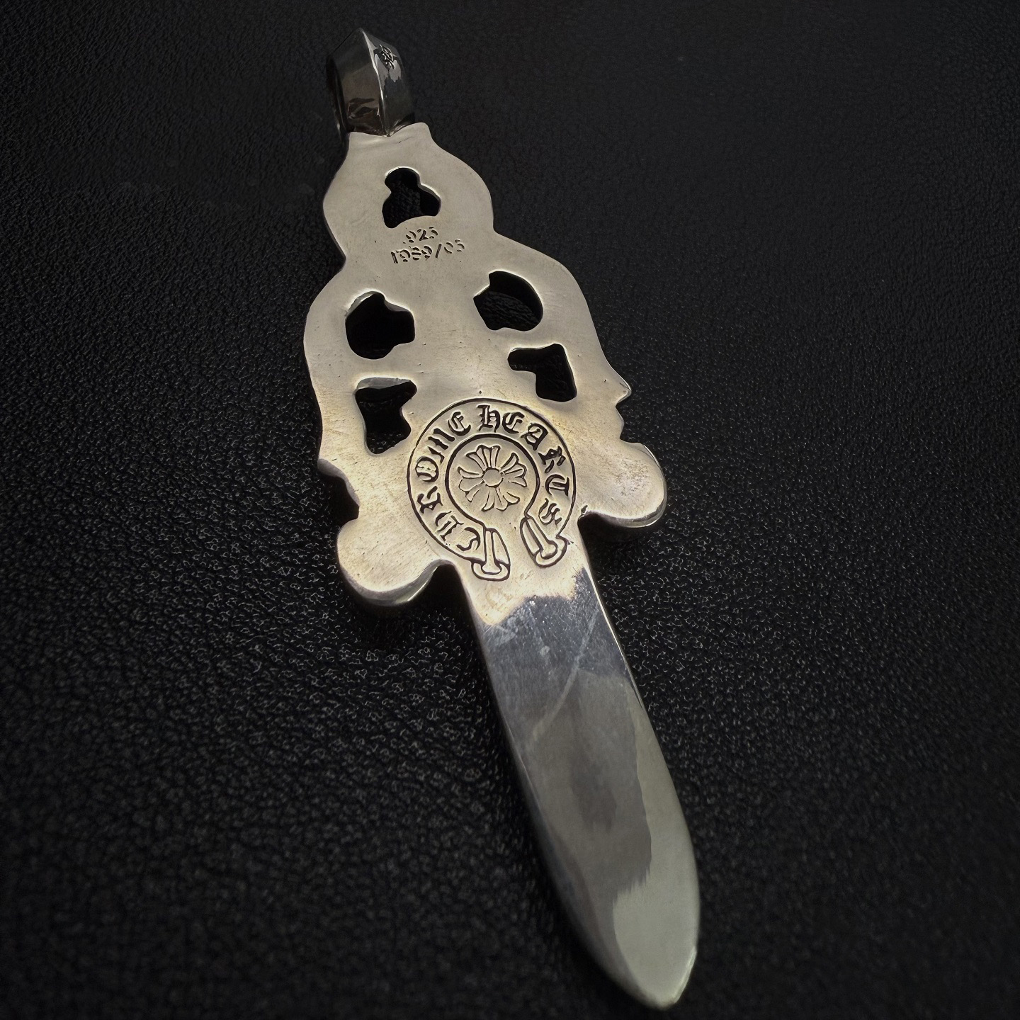 Chrome Hearts Cross Ring - Gothic 925 Sterling Silver Jewelry | David Studio