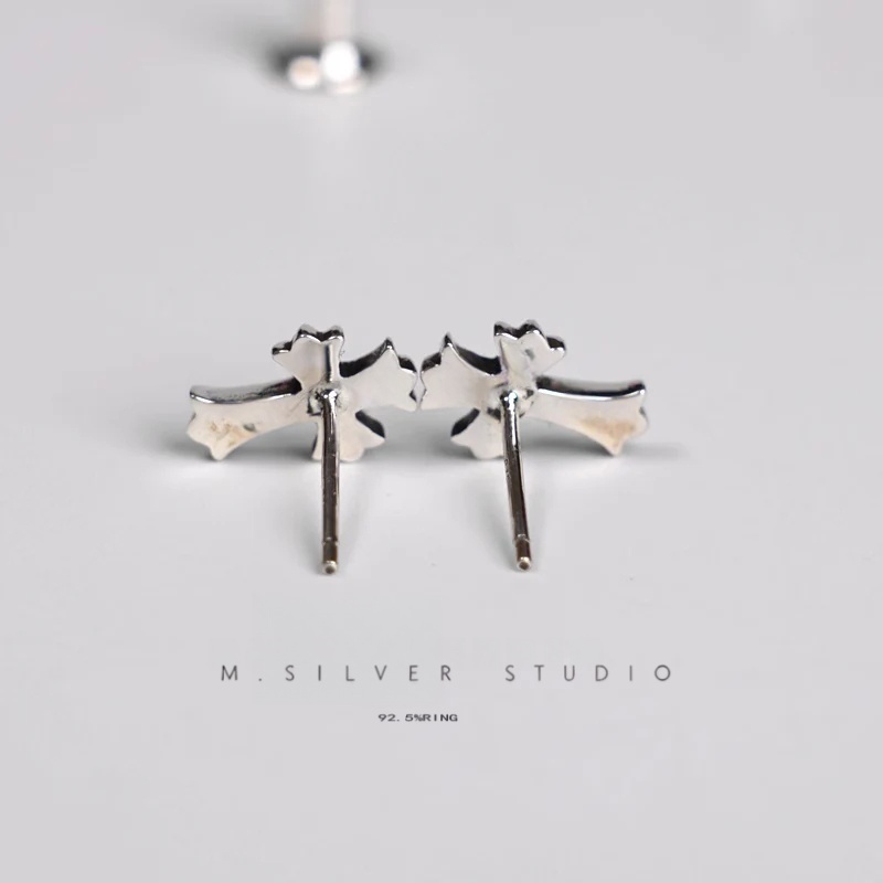 Chrome Hearts Cross Ring - Gothic 925 Sterling Silver Jewelry | David Studio