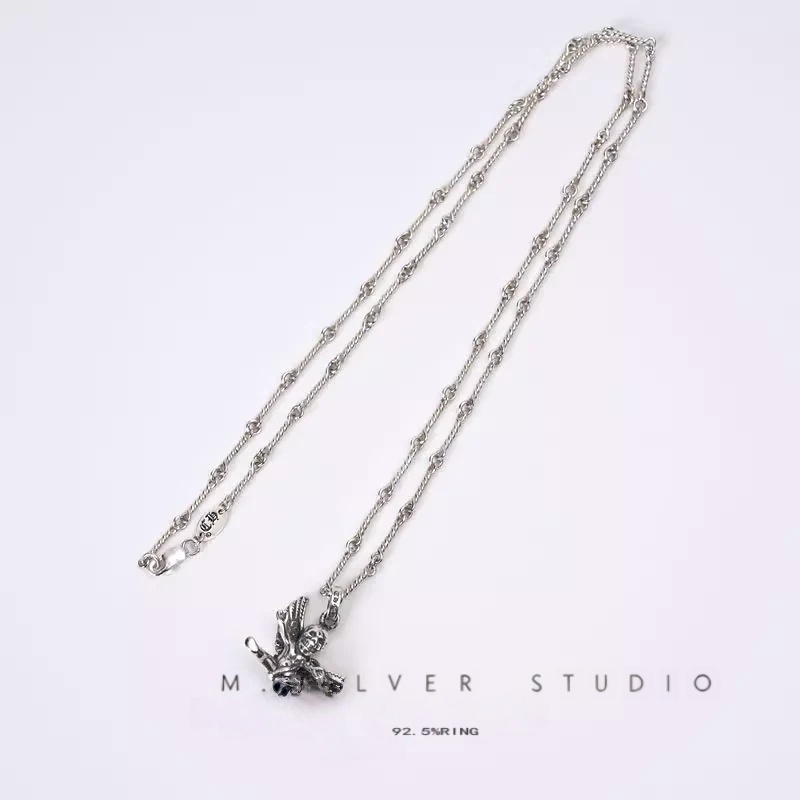 Chrome Hearts Cross Ring - Gothic 925 Sterling Silver Jewelry | David Studio